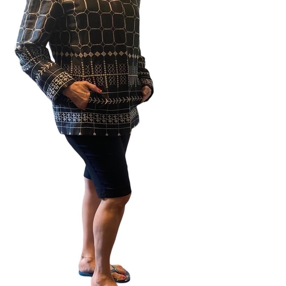 VALERIE Stevens Jacket/Blazer size 10 Vintage linen/silk excellent condition - Picture 13 of 16